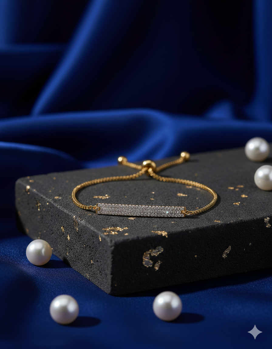 ✨ Handmade Waterproof Stainless Steel Bracelet with High-Quality Stones &amp; Star Charm